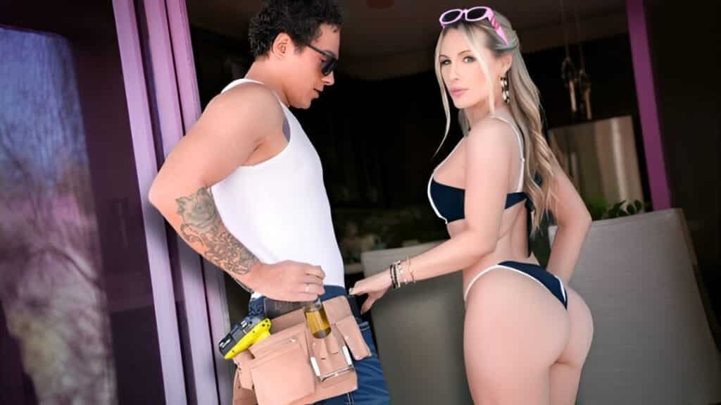 [GotMylf] Bunny Madison & Jayden Marcos – Let Me Drain Your Balls to Thank You for Your Hard Work: Busty Blonde MILF Rewards Next-Door Neighbor with Kitchen Creampie After Repairs